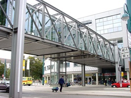 Brücke Oderturm-Lennépassage Frankfurt (Oder)
