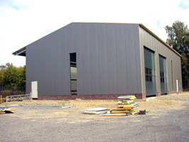 Servicehalle der Fa. BUNTE in Oranienburg