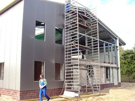 Servicehalle der Fa. BUNTE in Oranienburg