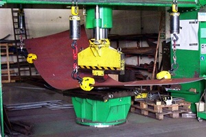 Verformung Stahlblech