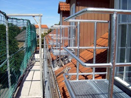 Schlosserarbeiten, Gesamtschule Eisenhüttenstadt, Rettungsbalkone