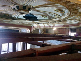 Bauhilfsmaßnahme im Zuschauersaal