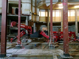 Montagen mittels Minikran