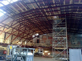 Dachtragwerk Zuschauersaal