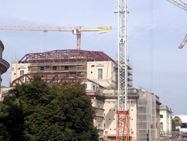 Dach Bühnenturm