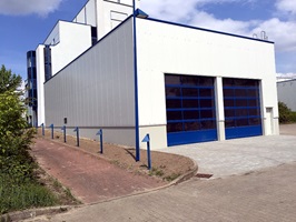 Entladehalle
