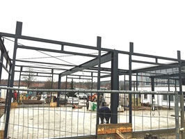 Stahlbau Autohaus, Konstruktion, Fertigung und Montage
