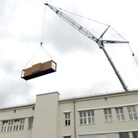 Montage mit Mobilkran in Berlin