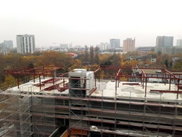 Lobeckstraße / Ritterstraße, Dachtragwerk