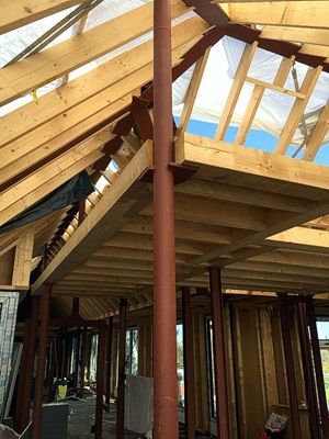 Stahltragwerk im Wohnungsbau