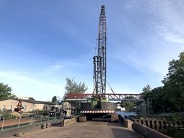 Brücke Trockendock in Eisenhüttenstadt