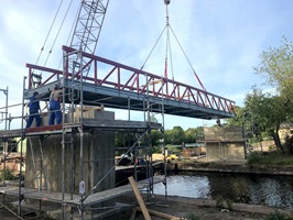 Brücke Trockendock in Eisenhüttenstadt