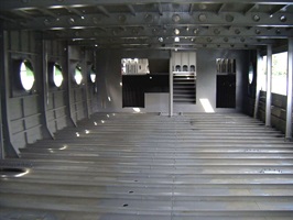 Rohbau Fahrgastraum